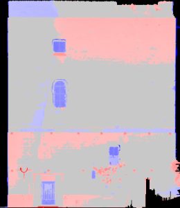 InspectionReportFachadaSur parador hondarribia Wall Verticality Inspection Report Map